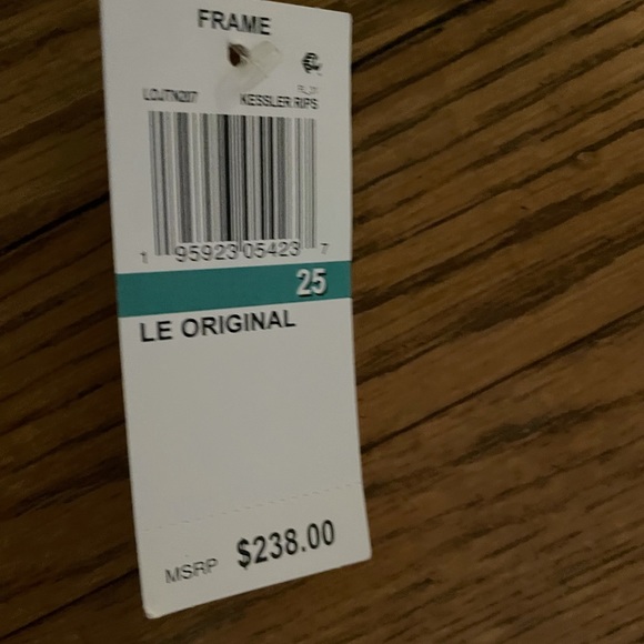 Frame Hi Rise Straight Leg Jean - Picture 5 of 6